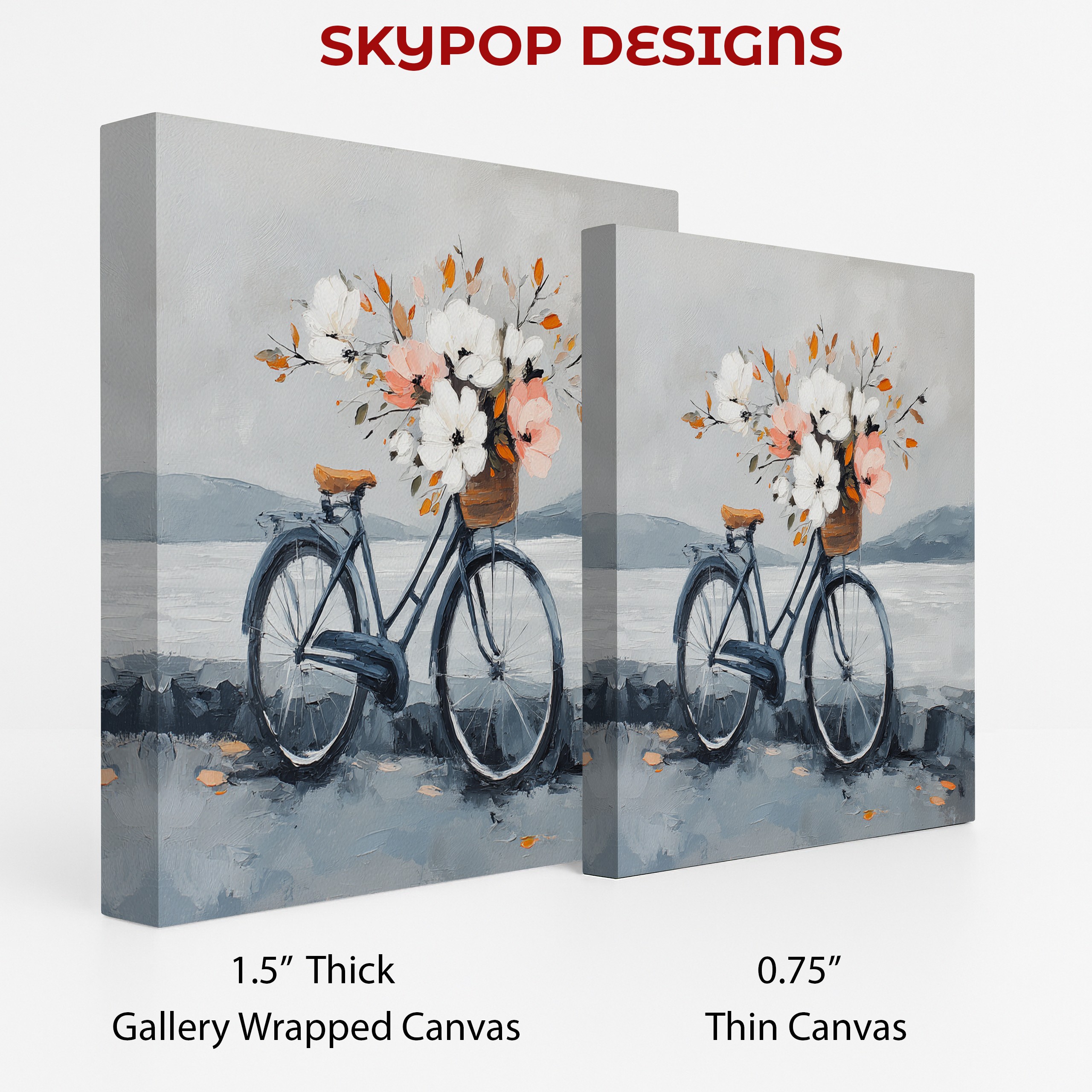 2.jpg Bicycle Flower Basket Art