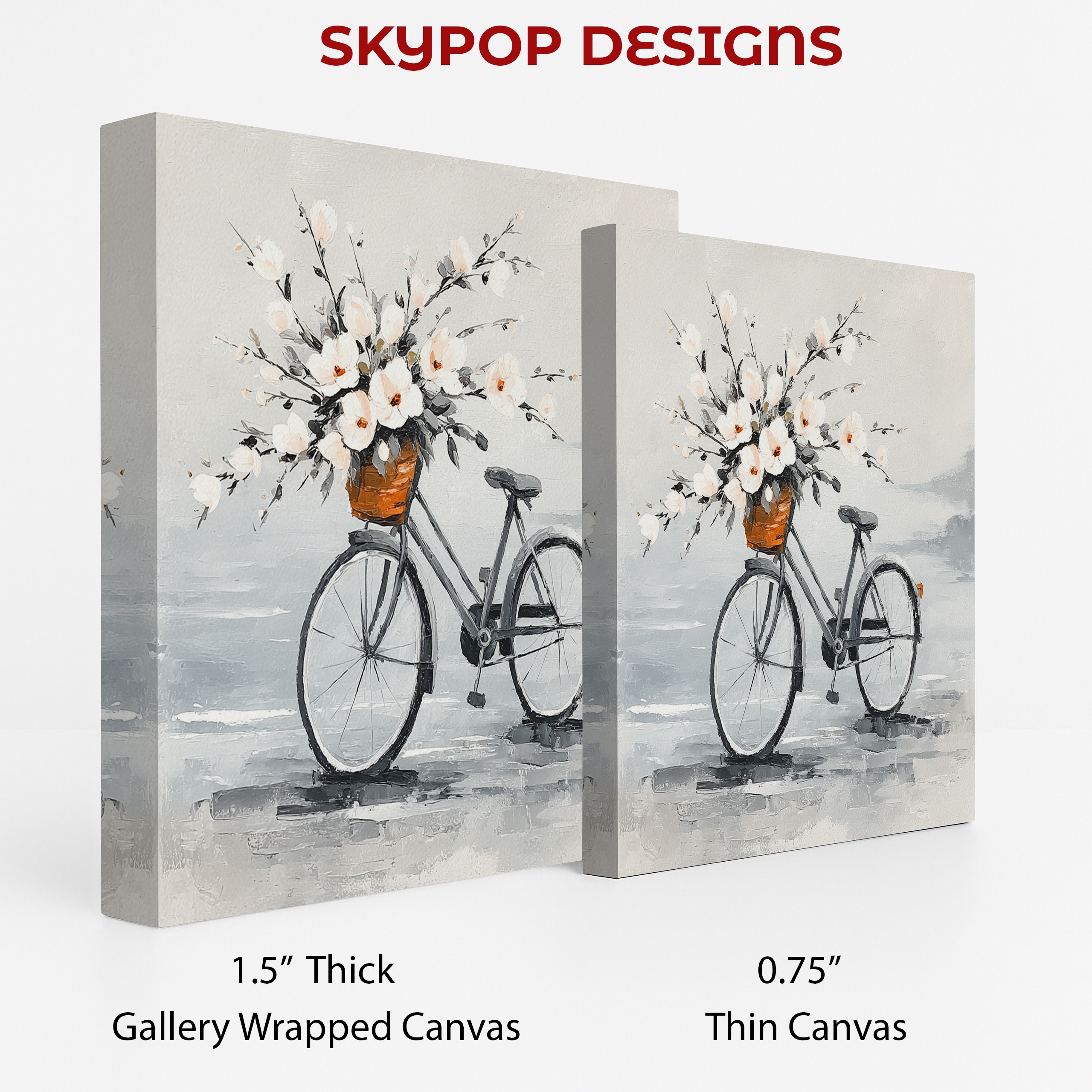 2.jpg Bicycle Flower Basket Art