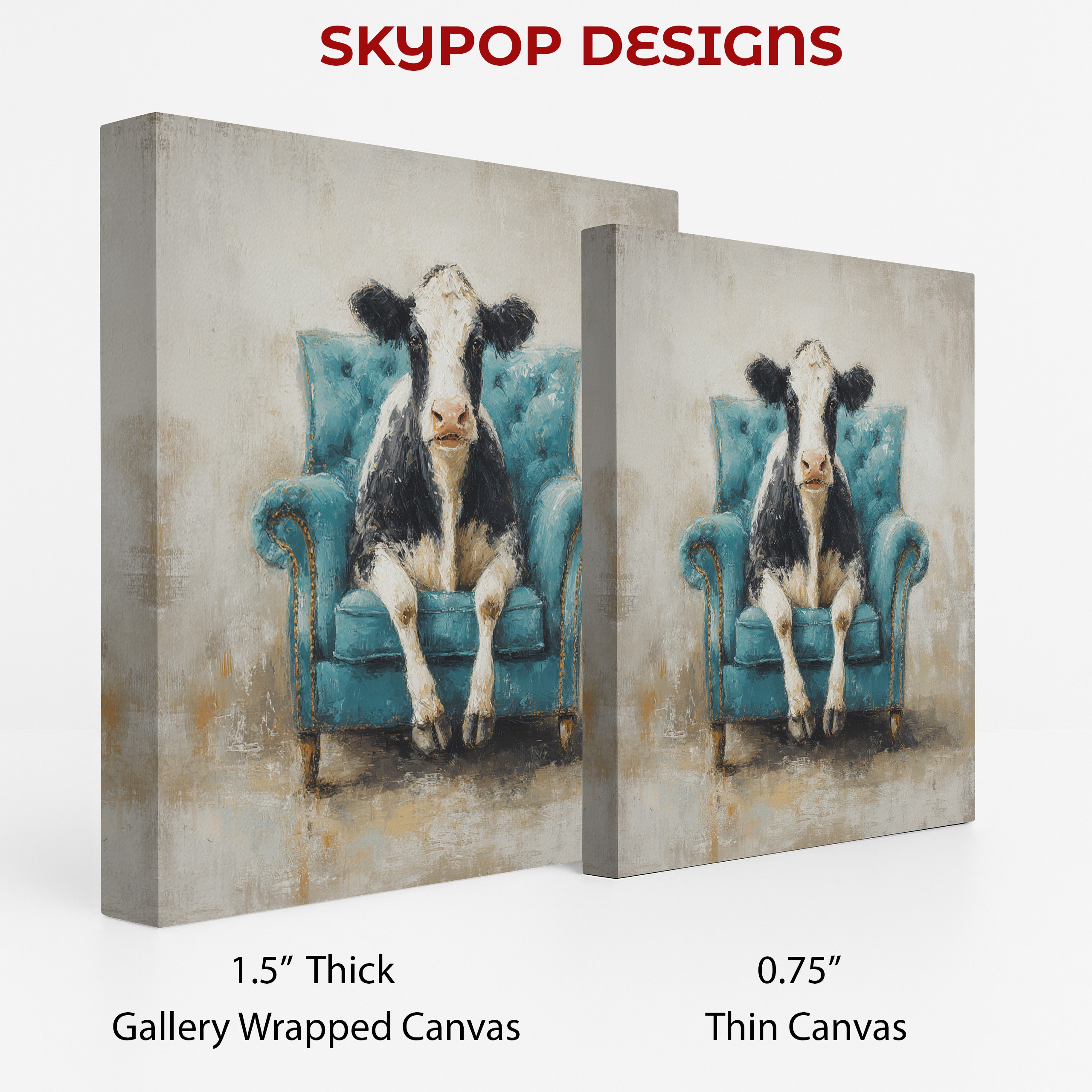 2.jpg Cow in Armchair Art