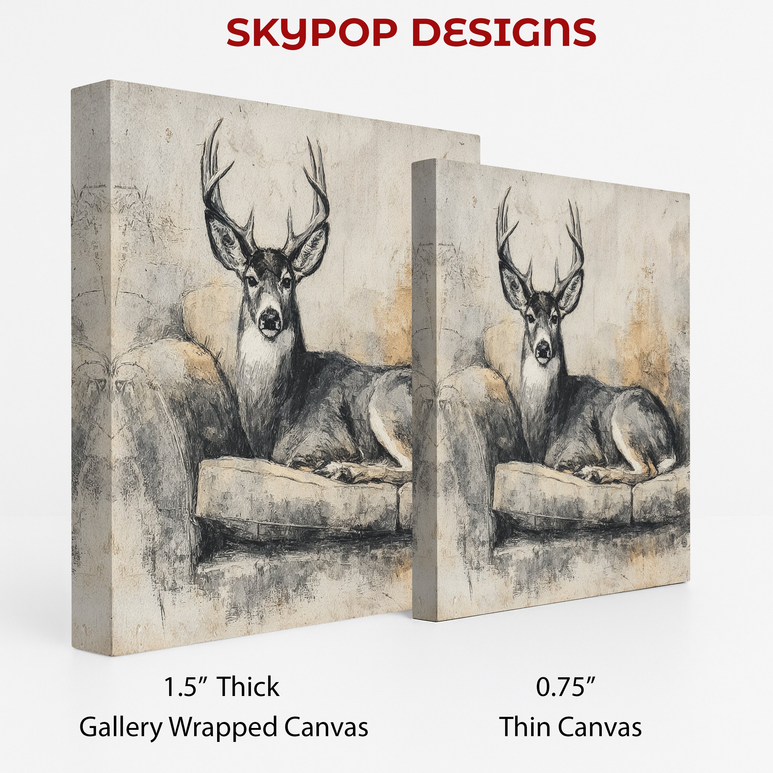 2.jpg Deer Art