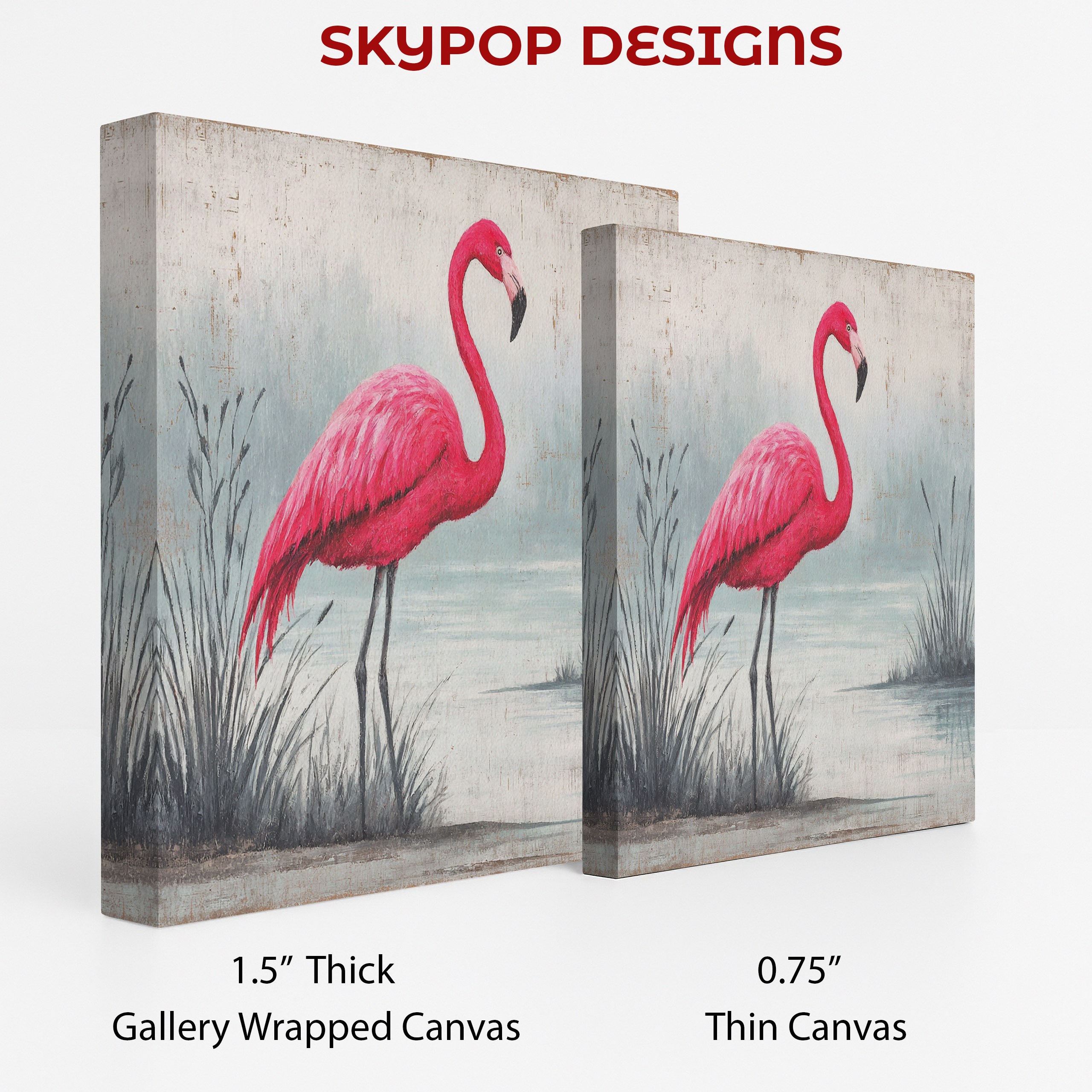 2.jpg Pink Flamingo Art