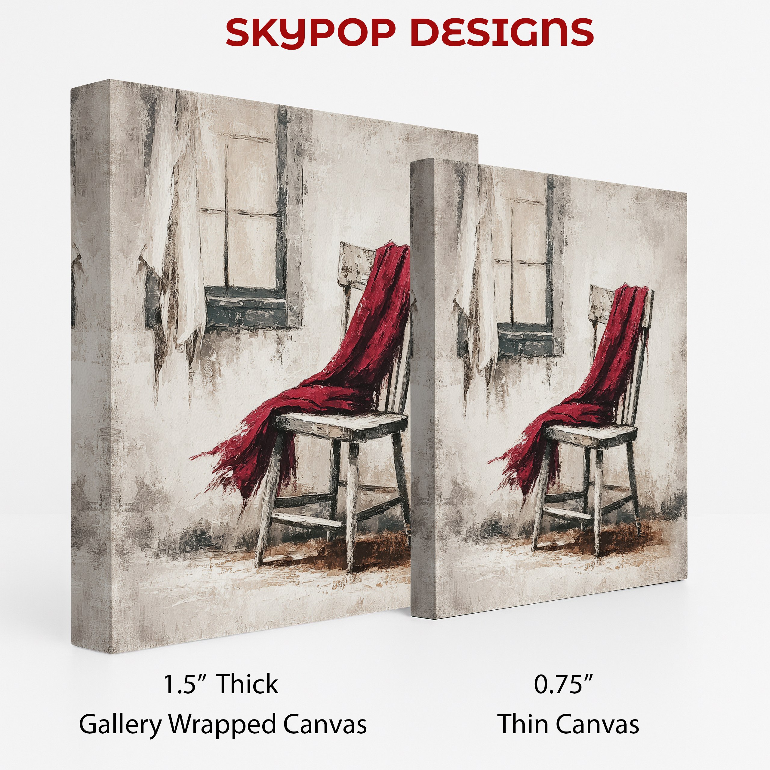 2.jpg Red Scarf Chair Art