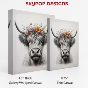 Highland Cow Art