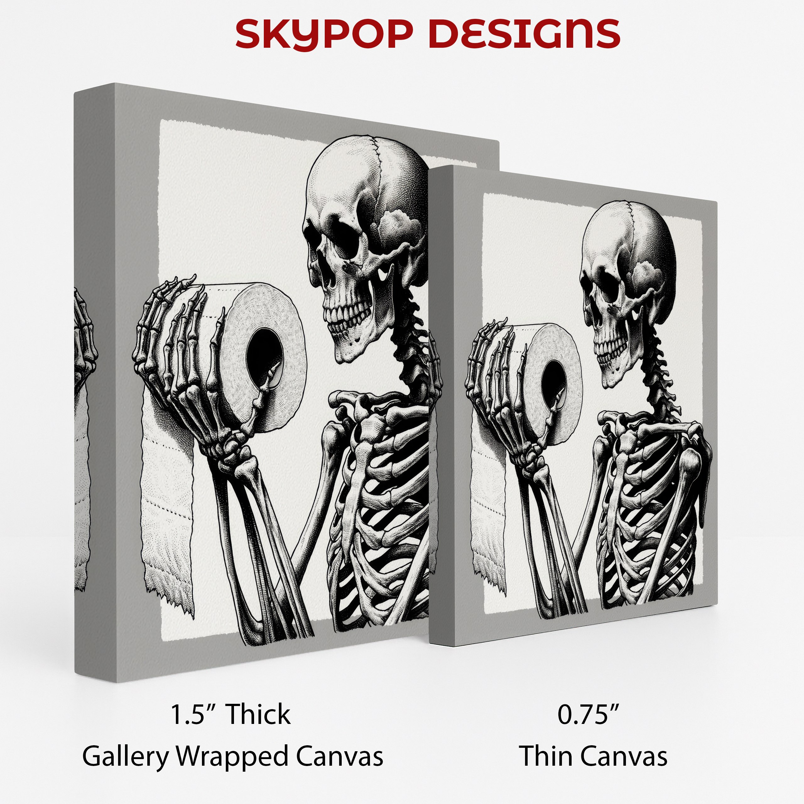 2.jpg Skeleton Toilet Paper Art