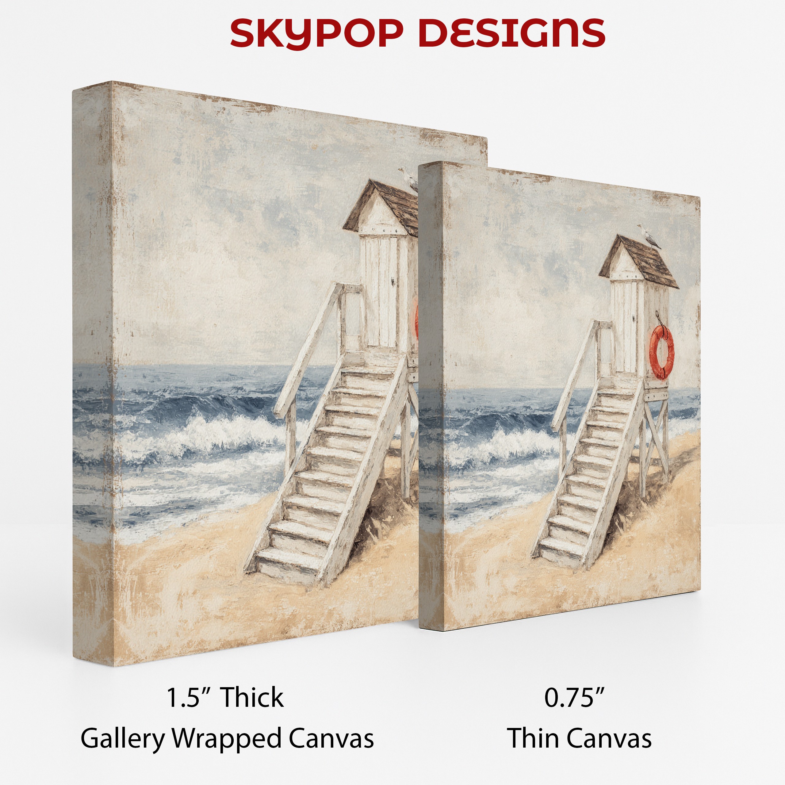 2.jpg Seagull Beach Lifeguard Stand Art