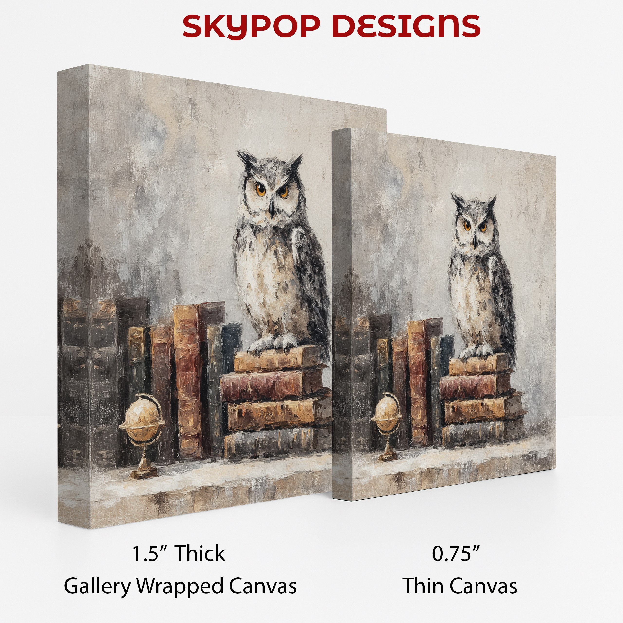 Owl Book Art