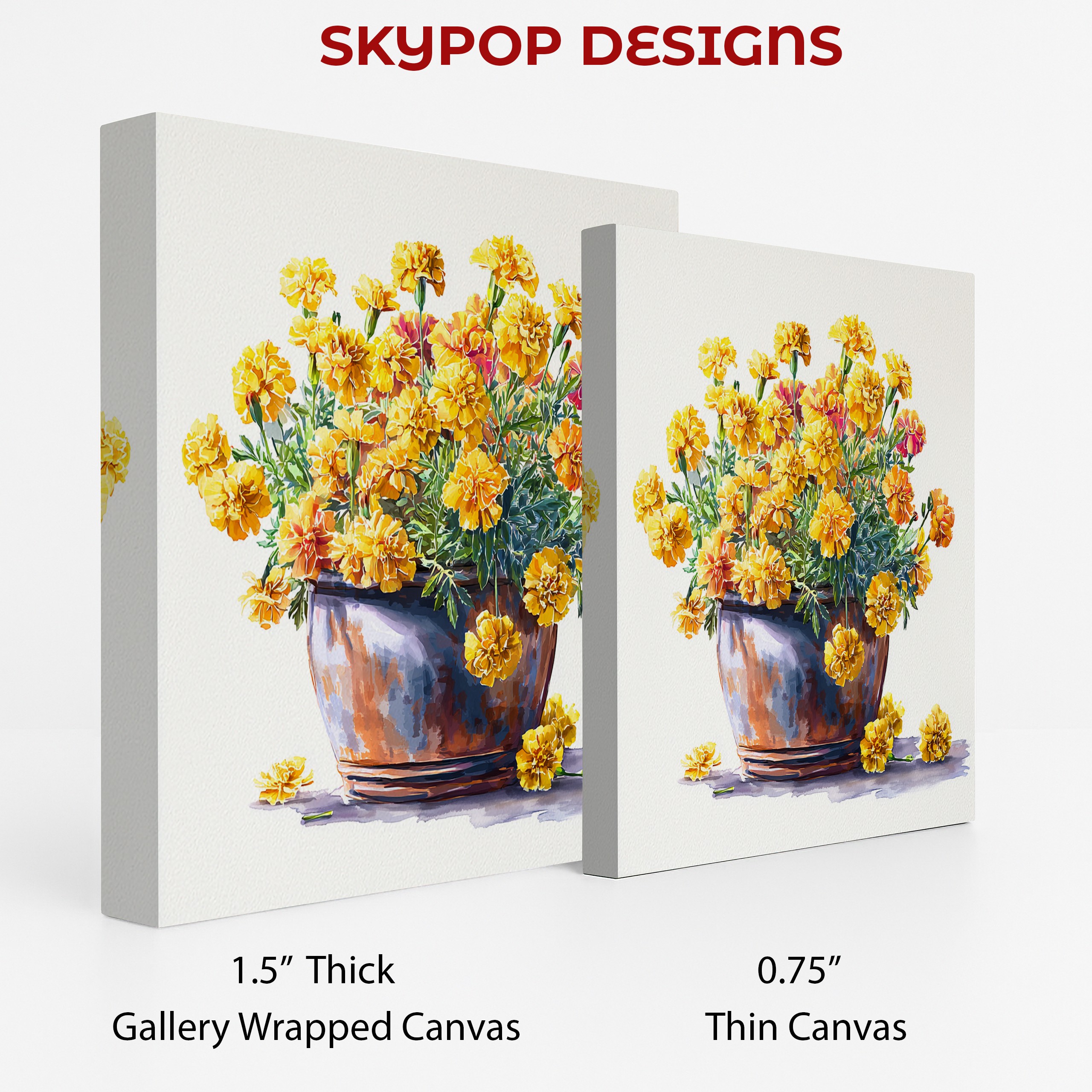 2.jpg Marigold Bouquet Art