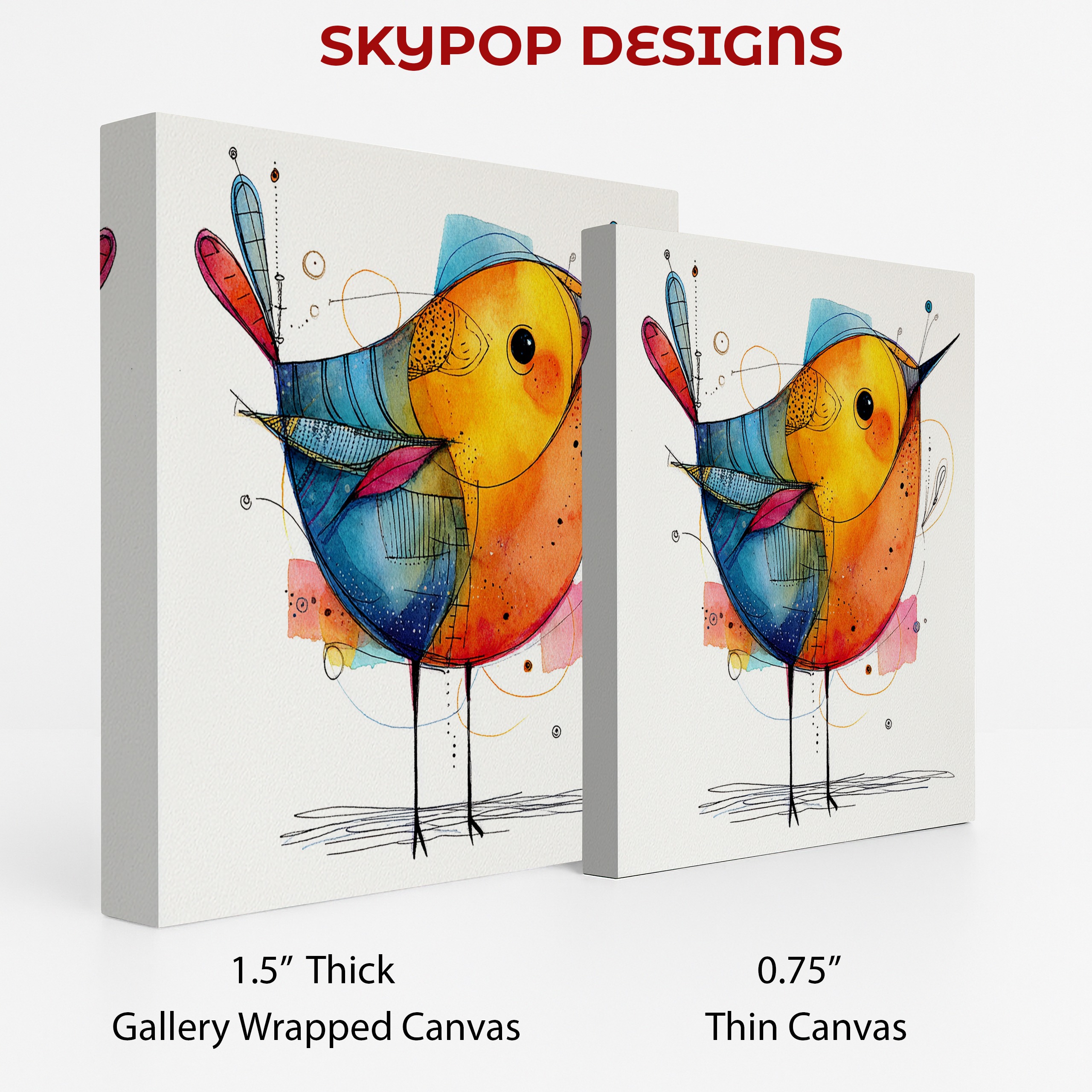 2.jpg Colorful Bird Art