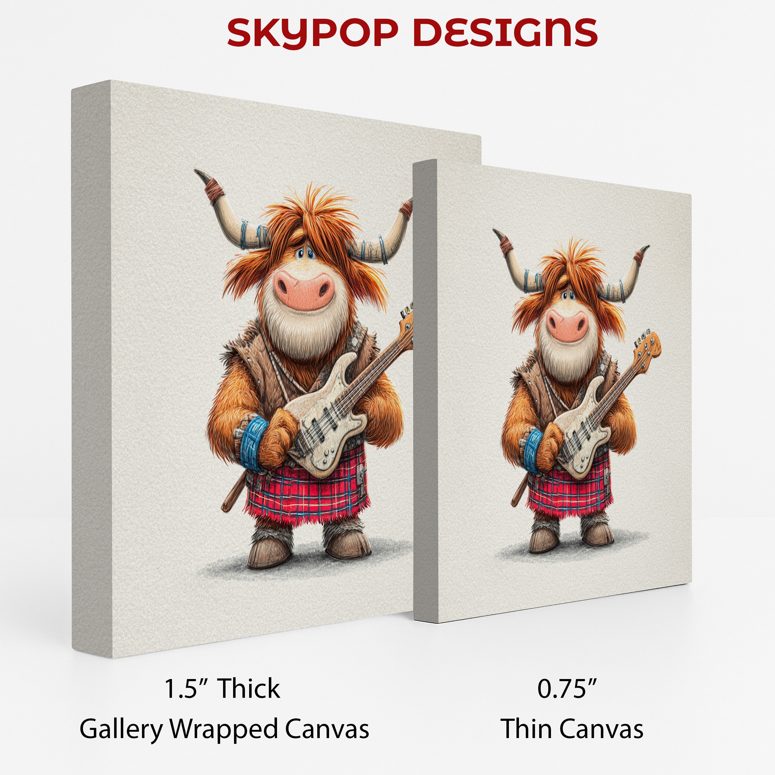2.jpg Highland Cow Art