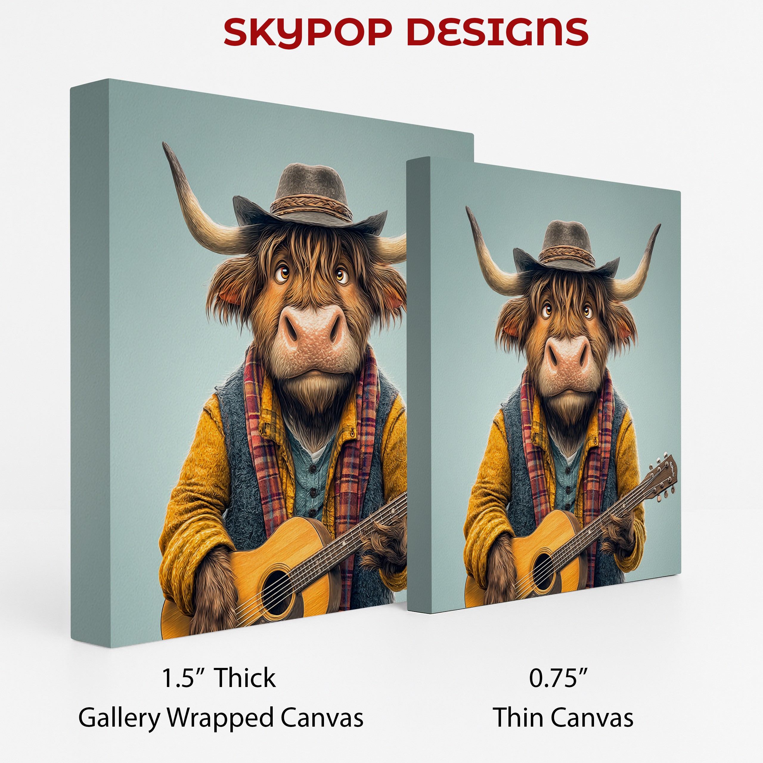 2.jpg Highland Cow Art