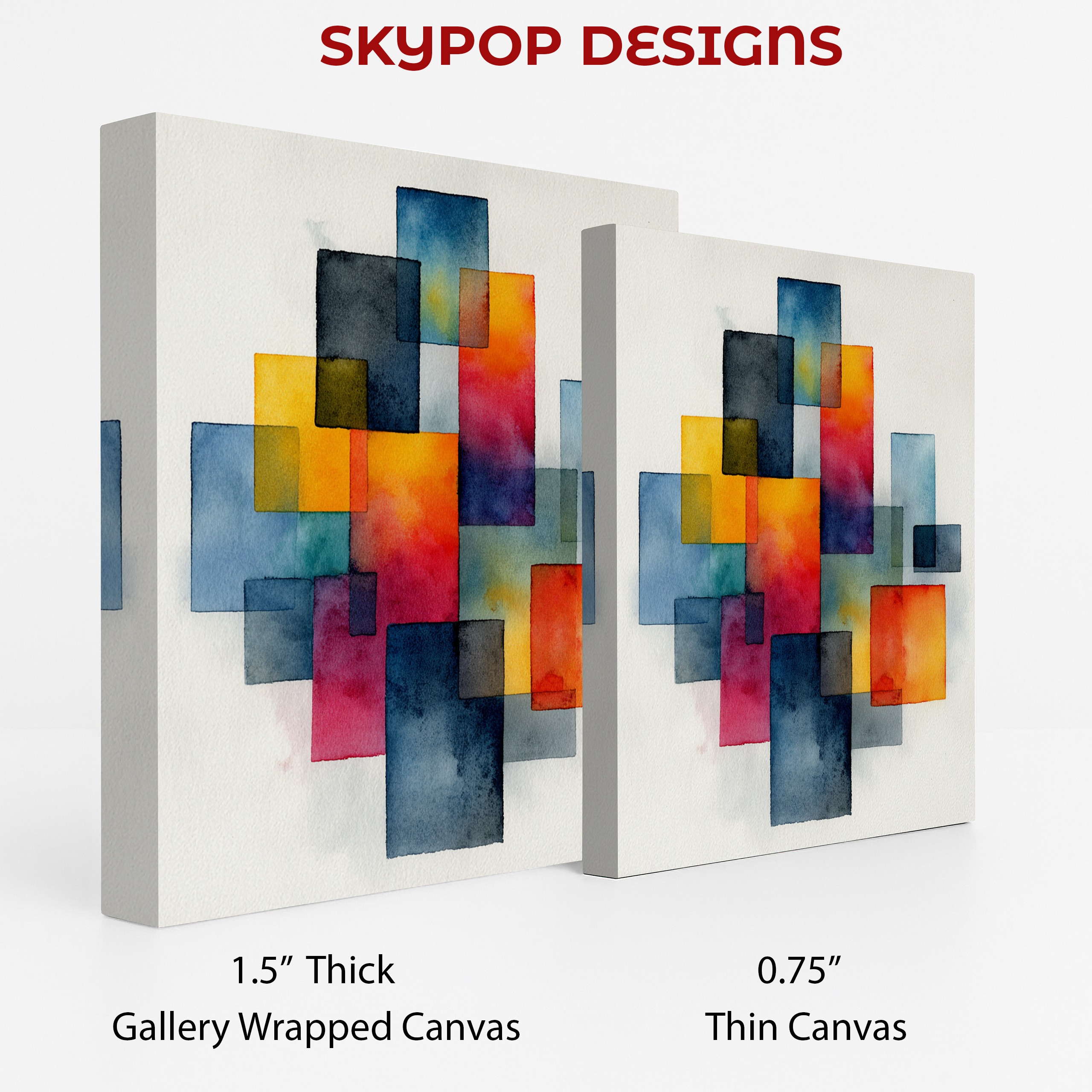 2.jpg Colorful Geometric Squares Art