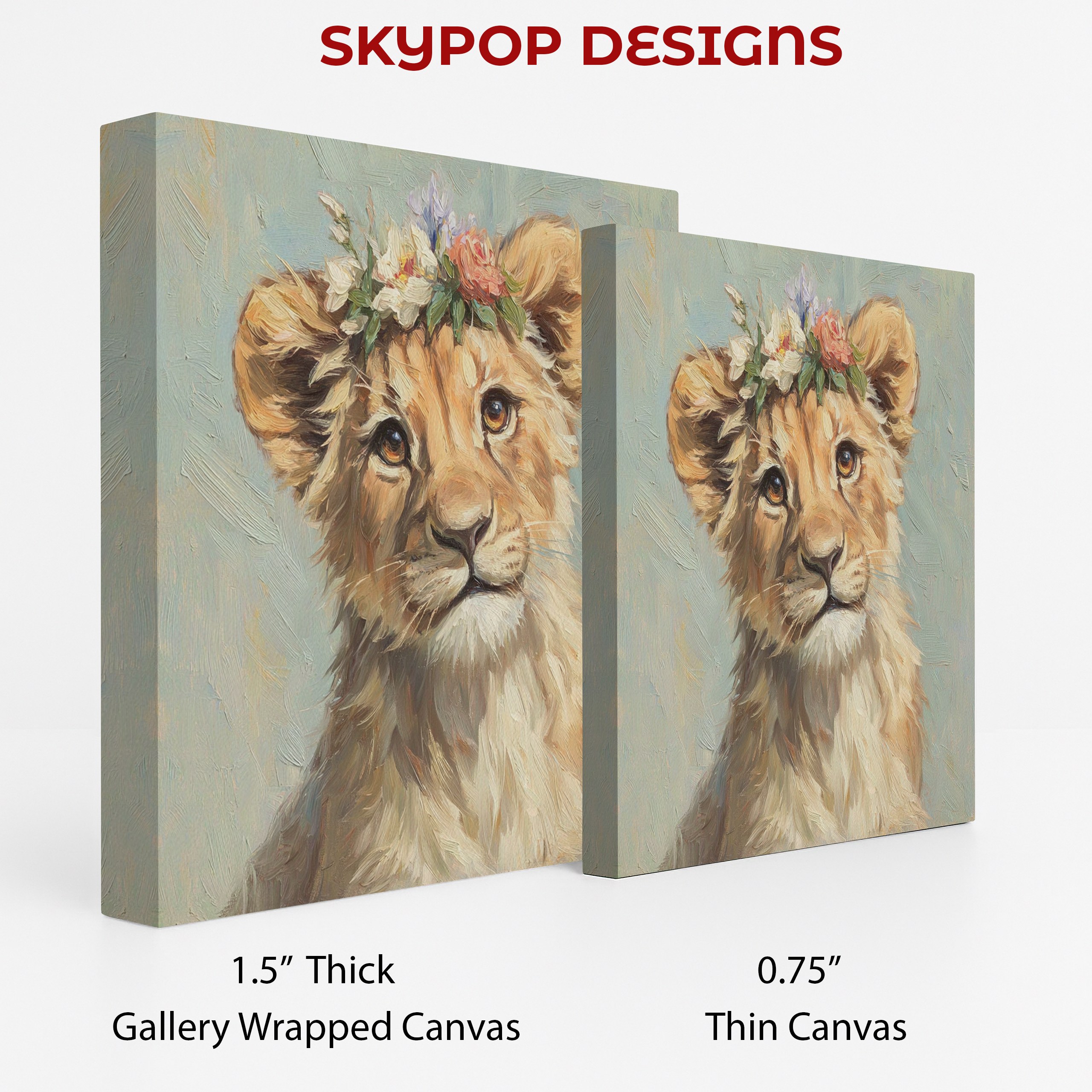 2.jpg Lion Flower Crown Art