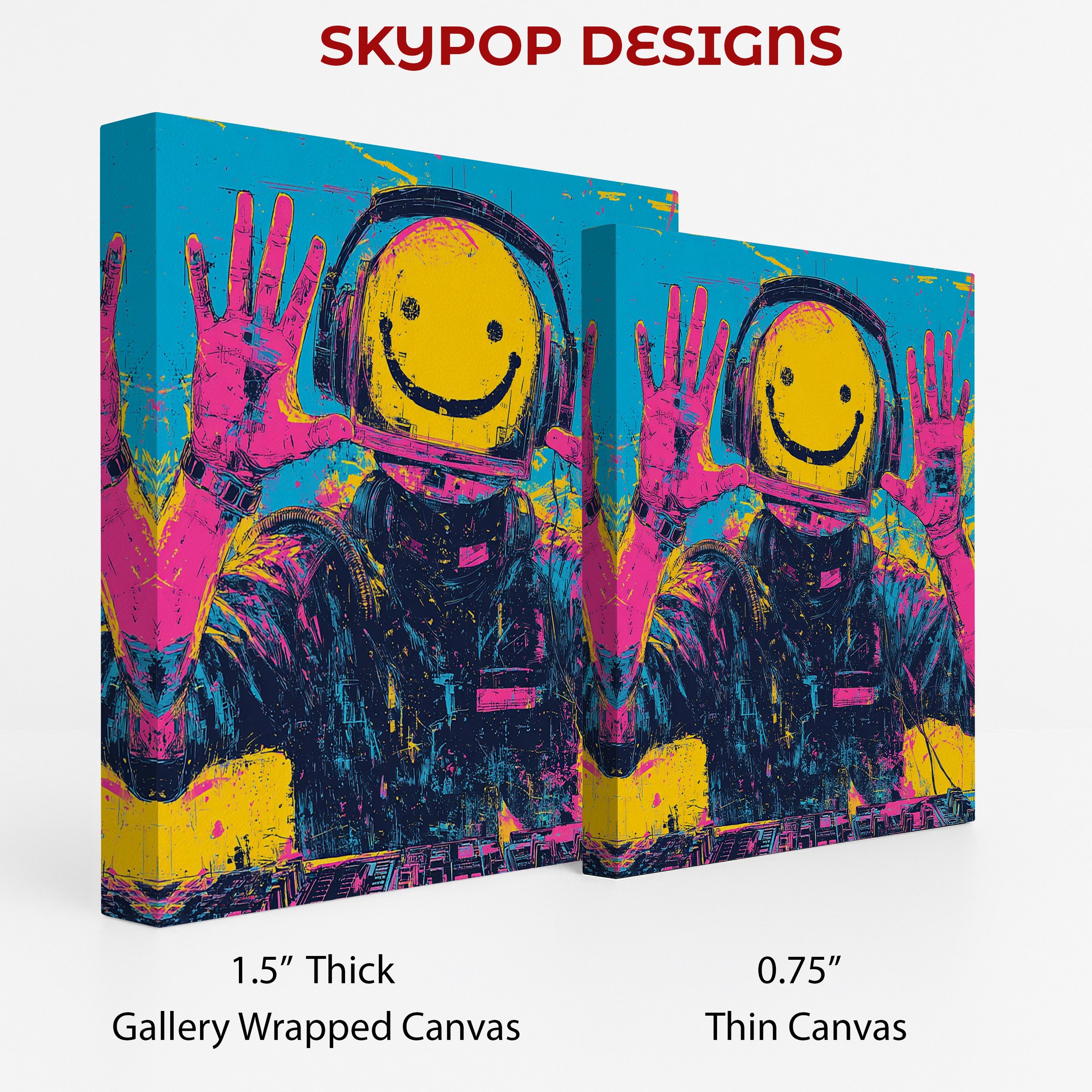 2.jpg Happy Astronaut DJ Art