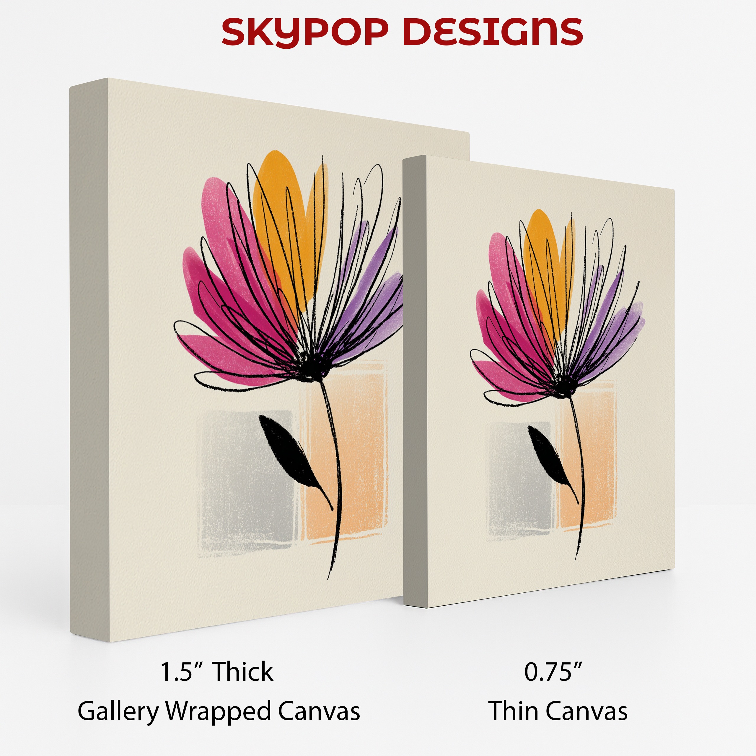 2.jpg Vibrant Flower Sketch Art