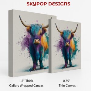 Highland Cow Art