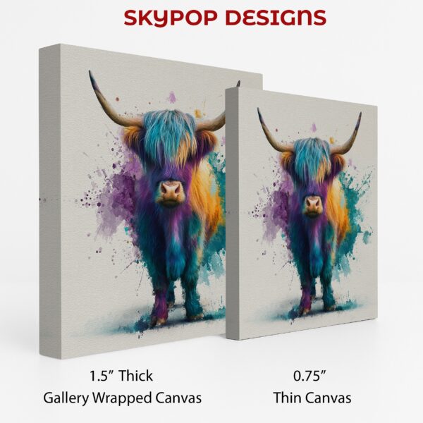 Highland Cow Art