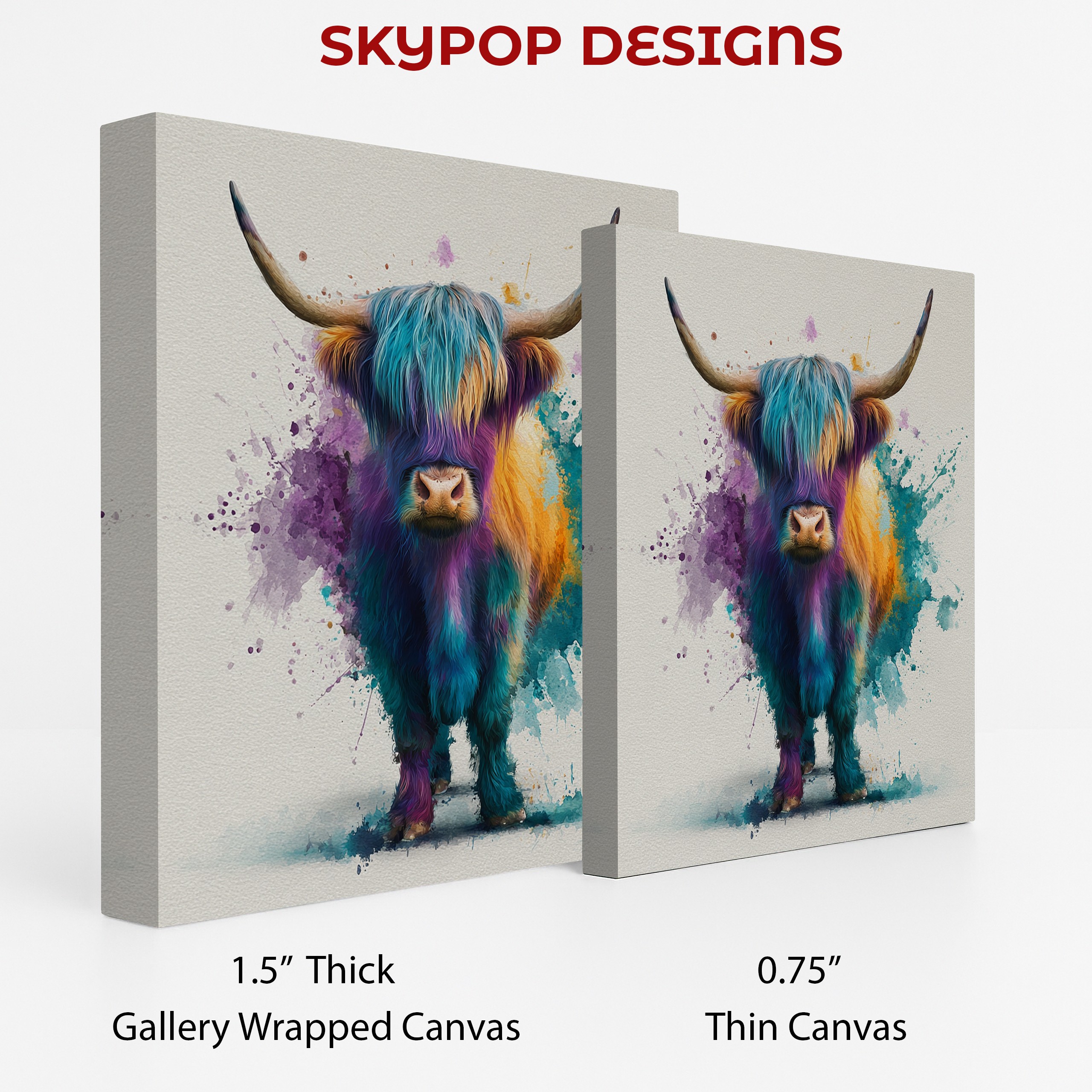 2.jpg Highland Cow Art