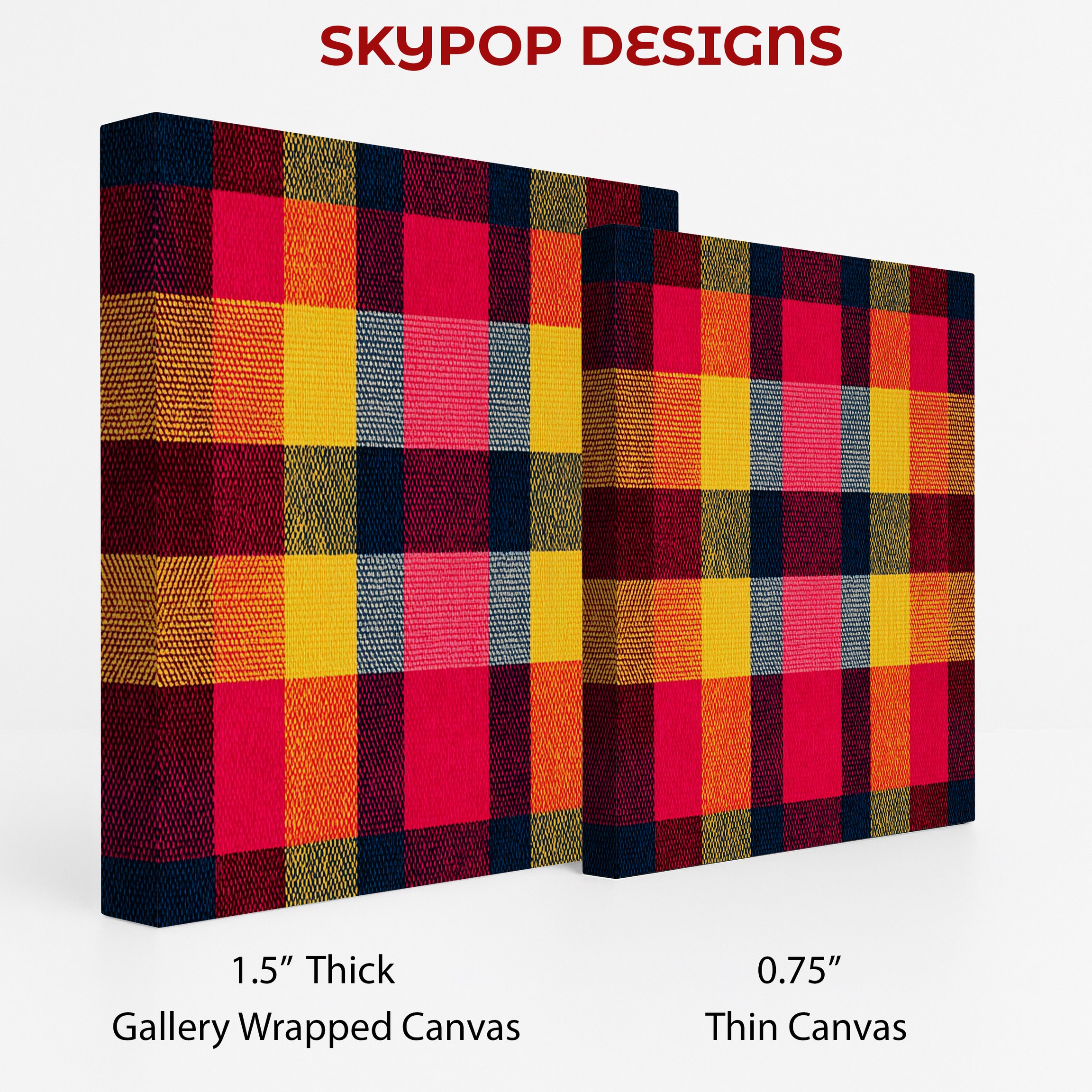 2.jpg Colorful Plaid Art