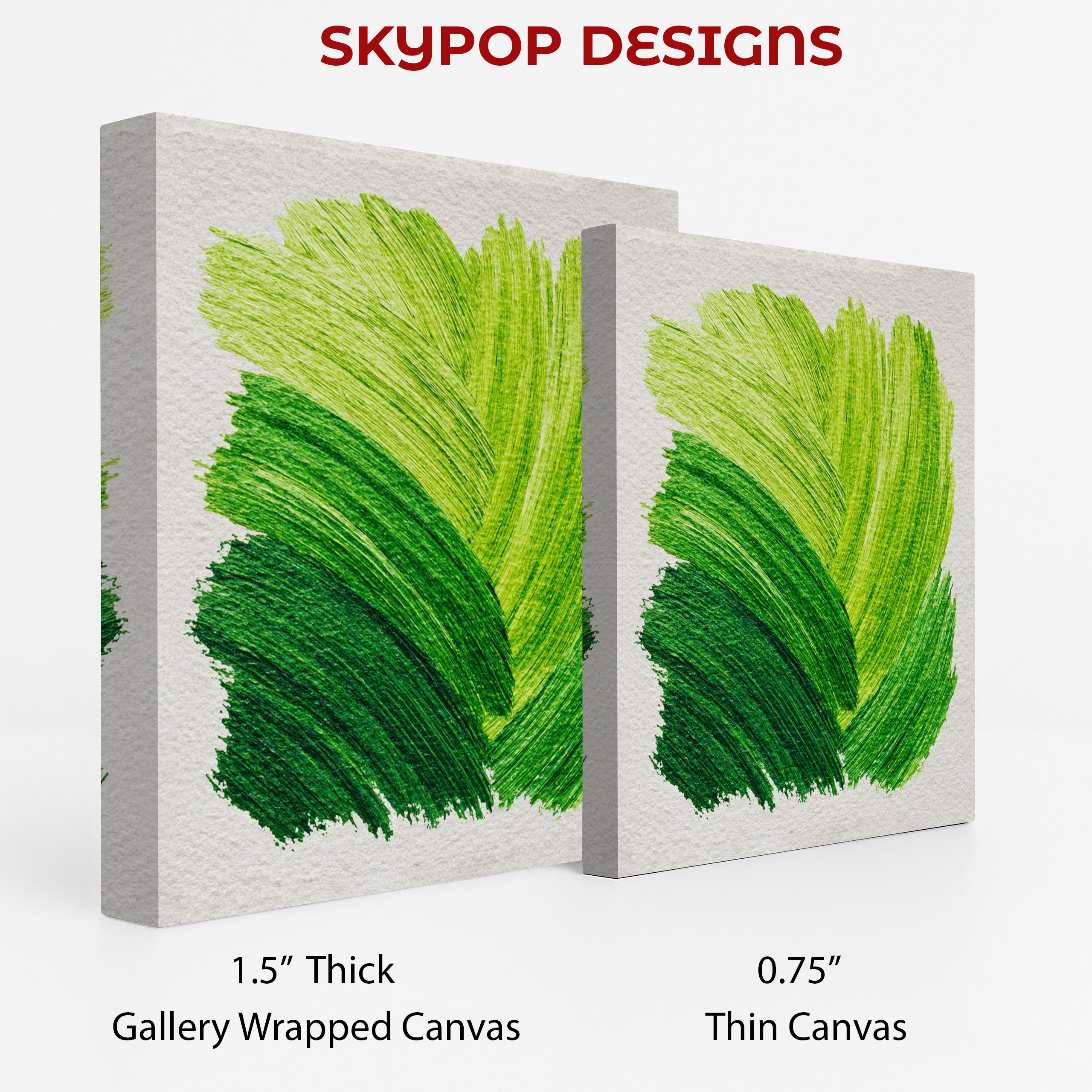 2.jpg Green Brushstroke Art