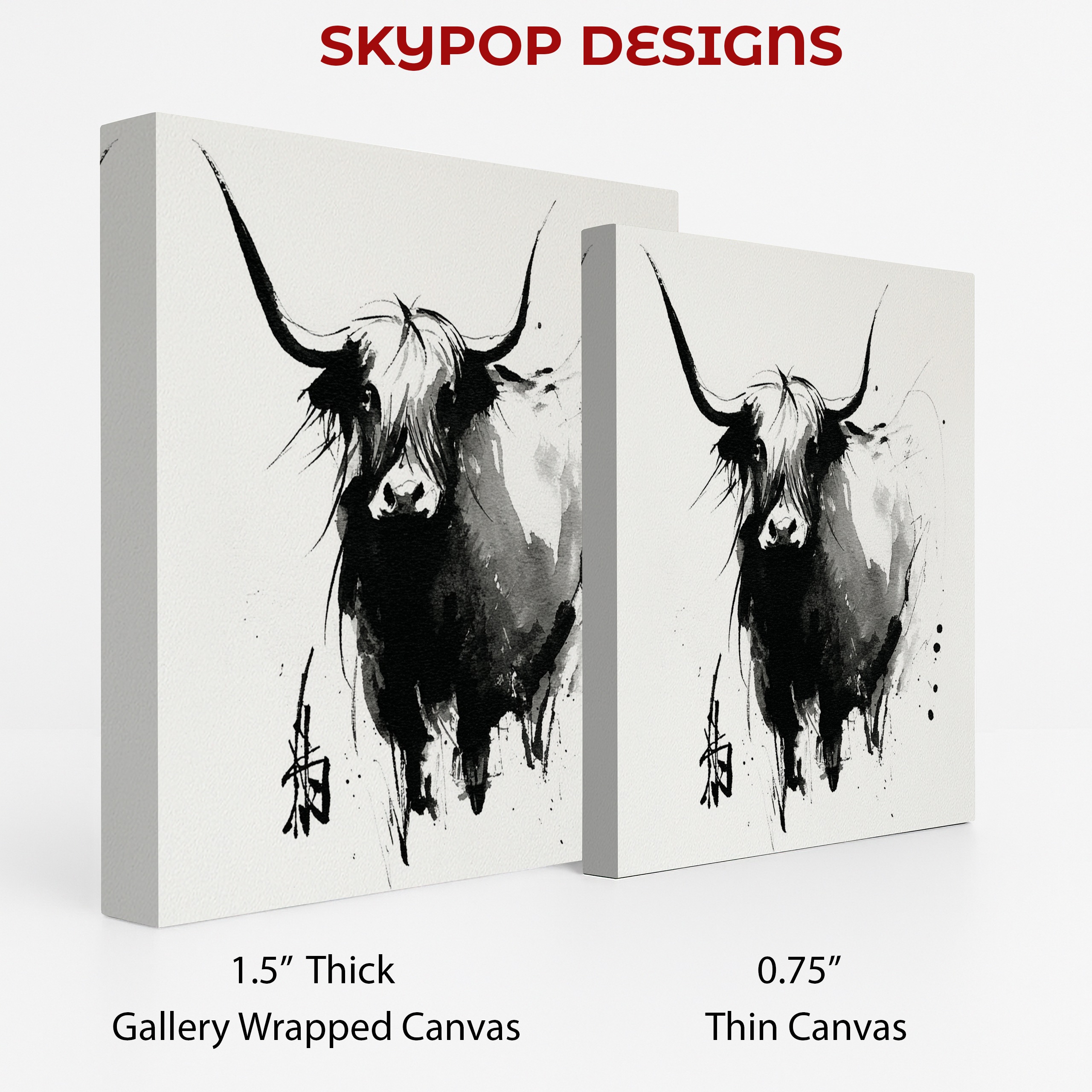 2.jpg Highland Cow Art