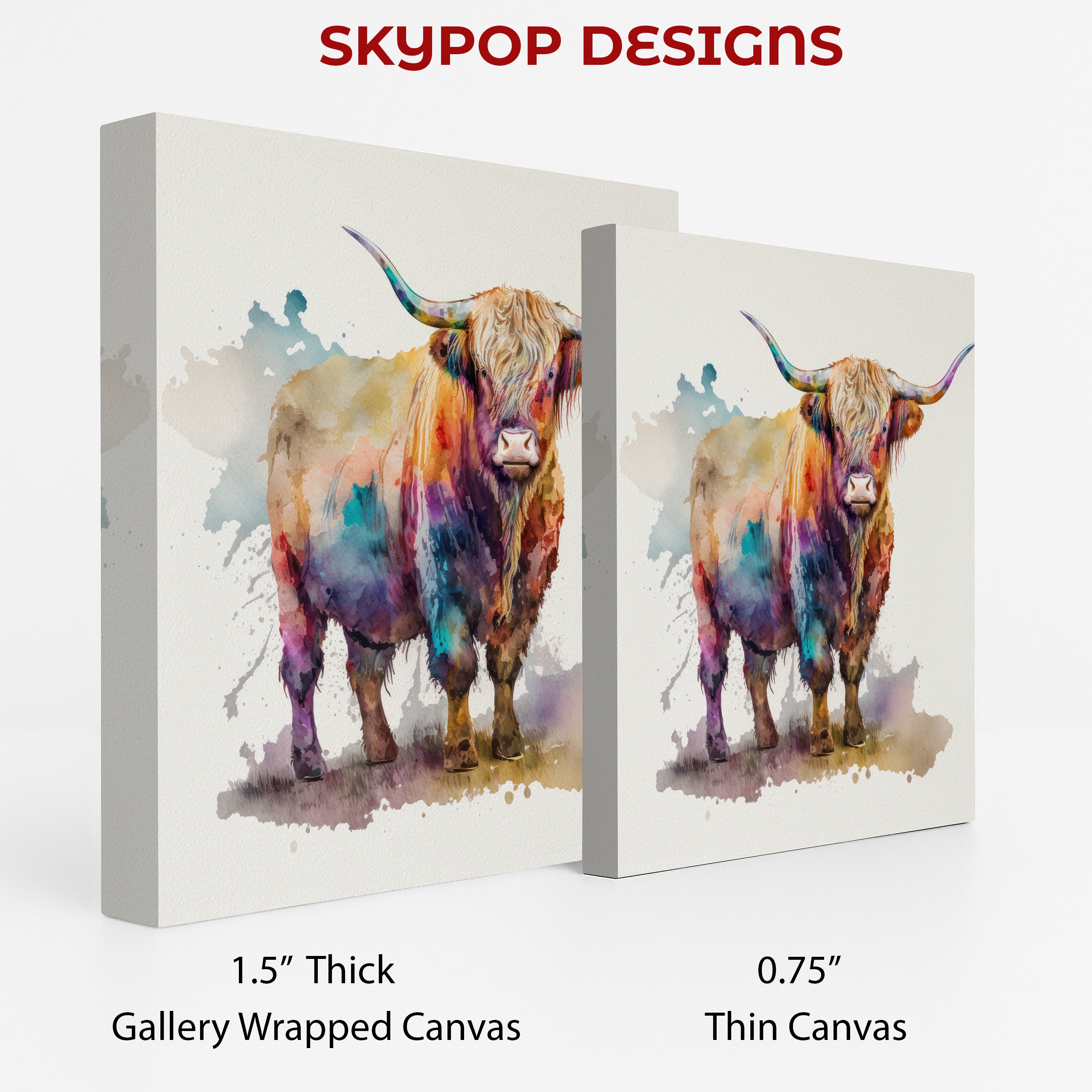 2.jpg Highland Cow Art