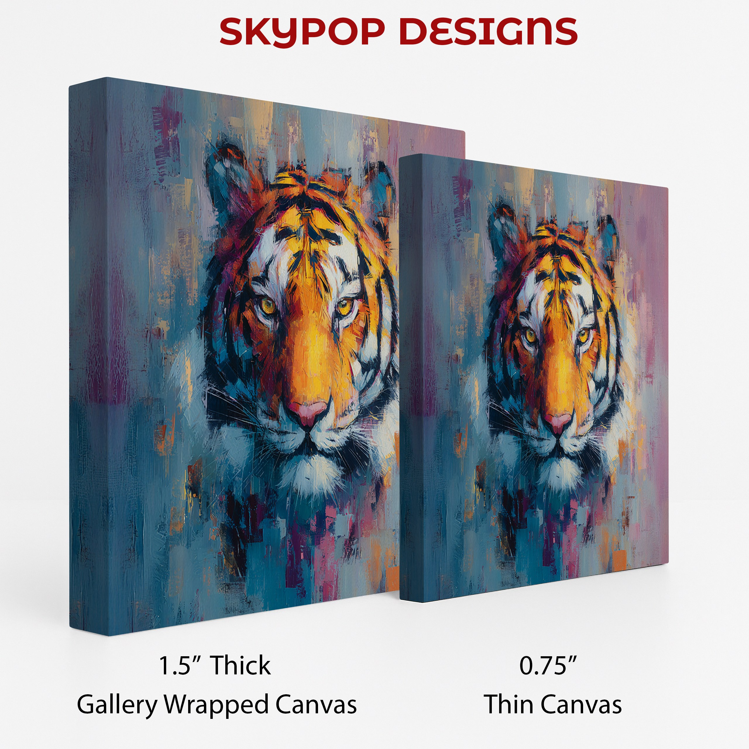 2.jpg Colorful Tiger Art