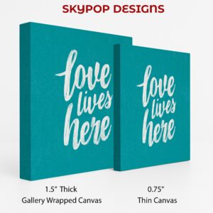 Love Lives Here Art