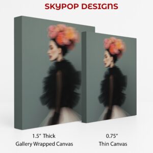 Floral Fashion Portrait Art