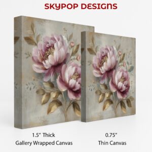 Pink Peony Bloom Art