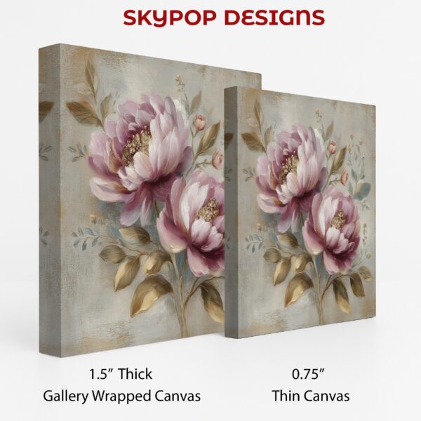 Pink Peony Bloom Art