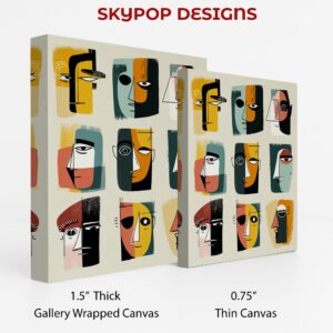 Geometric Faces Art