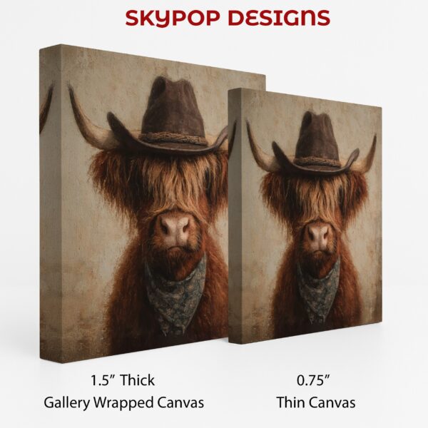 Highland Cow Art