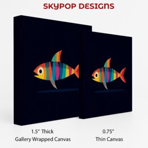 Rainbow Fish Art