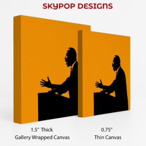 Silhouette Orator Art