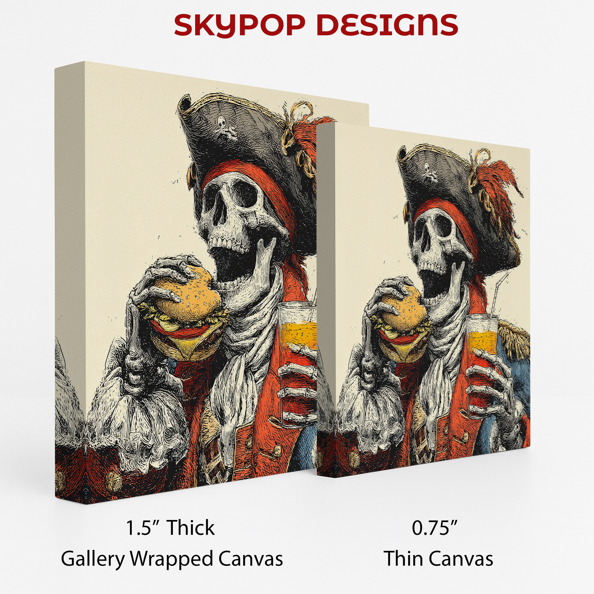 2.jpg Pirate Skeleton Art