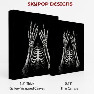 Skeletal Embrace Art