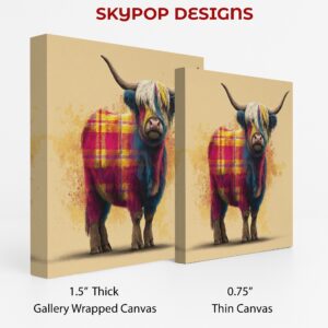 Highland Cow Art