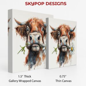 Highland Cow Art