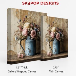 Rustic Floral Arrangement Art