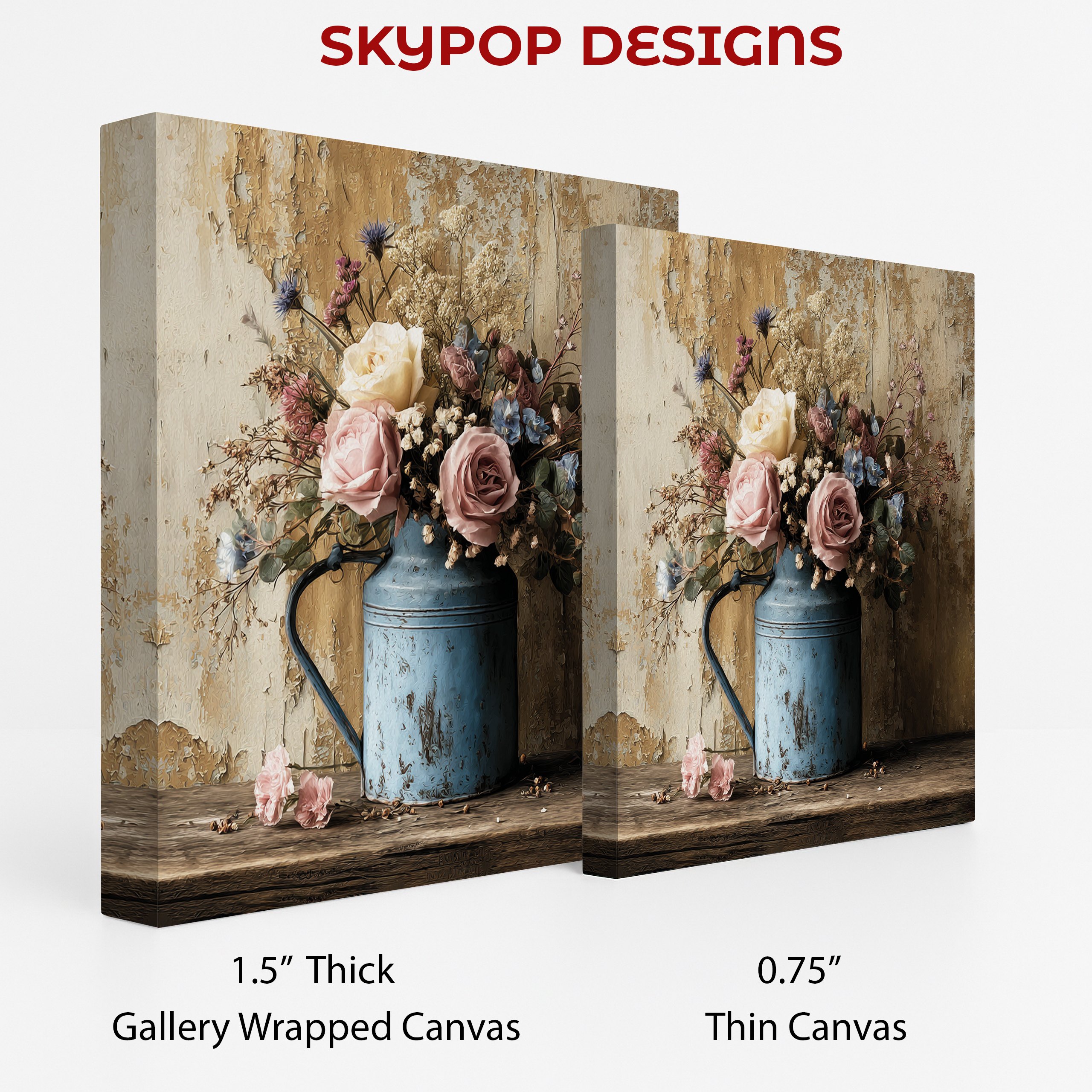 2.jpg Rustic Floral Arrangement Art