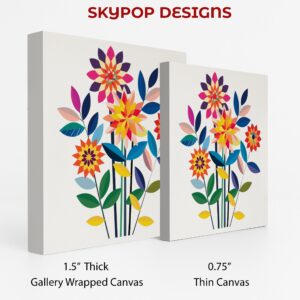 Vibrant Floral Art
