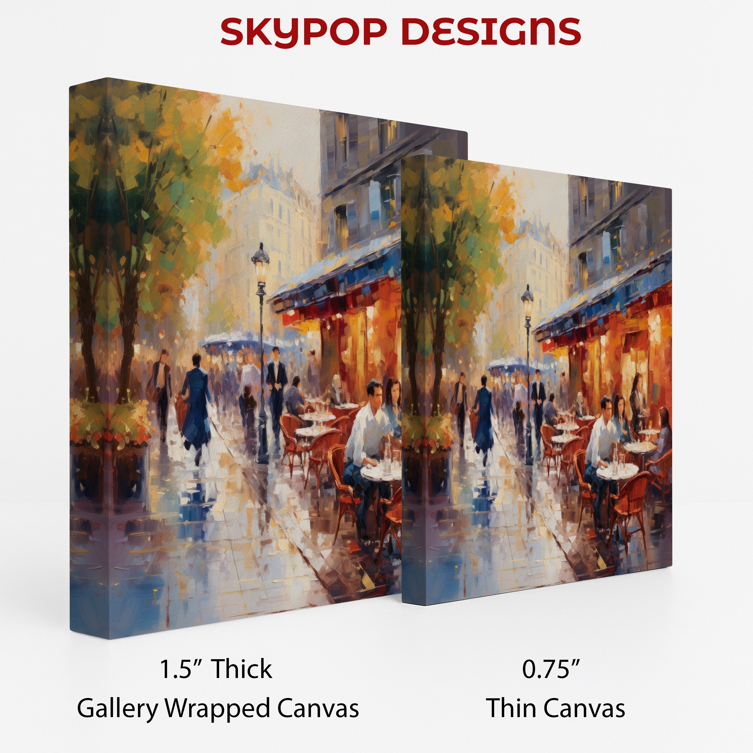2.jpg Parisian Cafe Scene Art