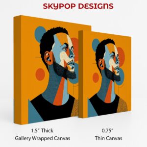 Vibrant Portrait Art