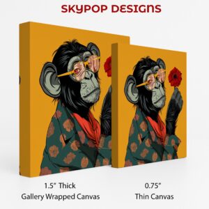 Hipster Chimp Art
