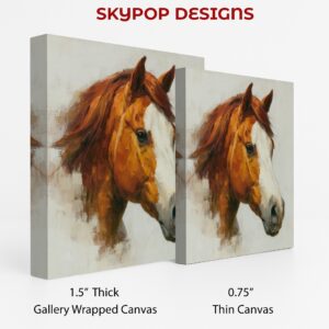 Chestnut Horse Art