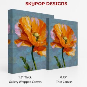 Vibrant Poppy Art