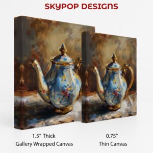 Elegant Teapot Art