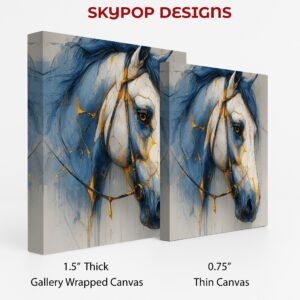 Blue Horse Art