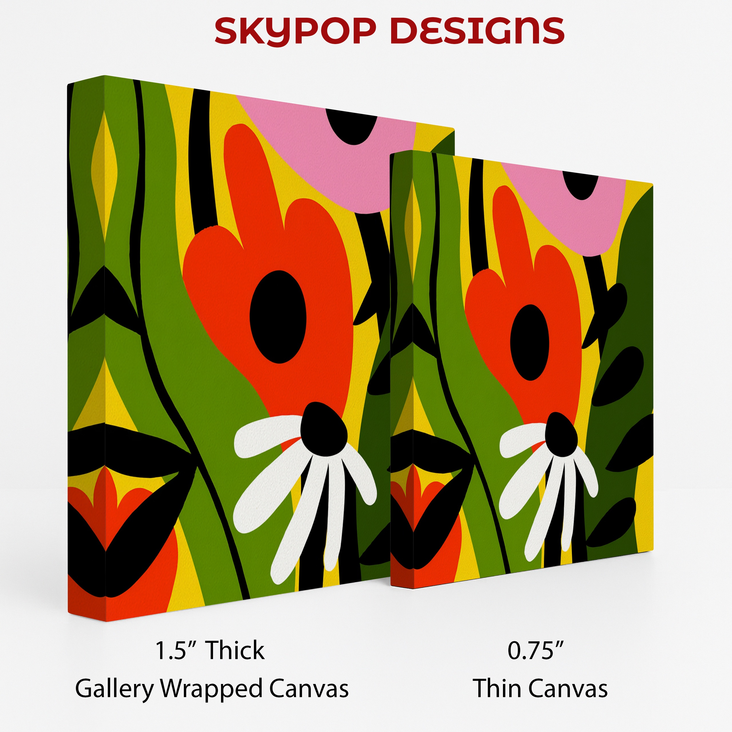 2.jpg Vibrant Geometric Floral Art