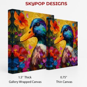 Duck Floral Art